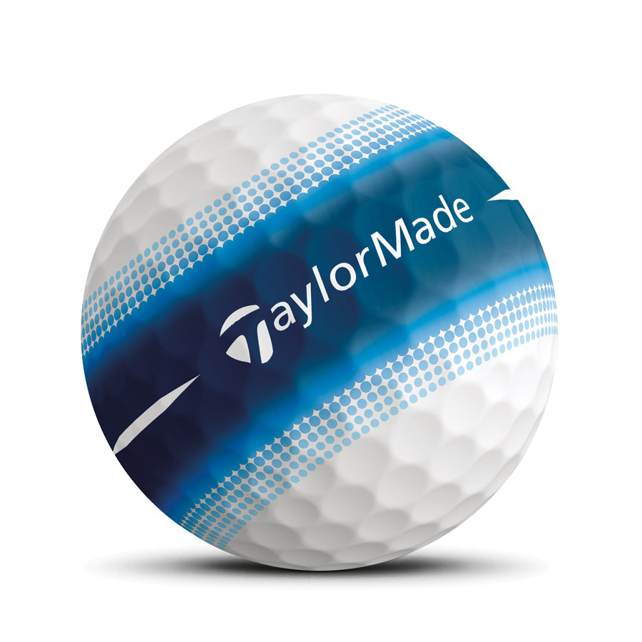 TaylorMade Tour Response Stripe Multi Colour Golf Balls - Dozen