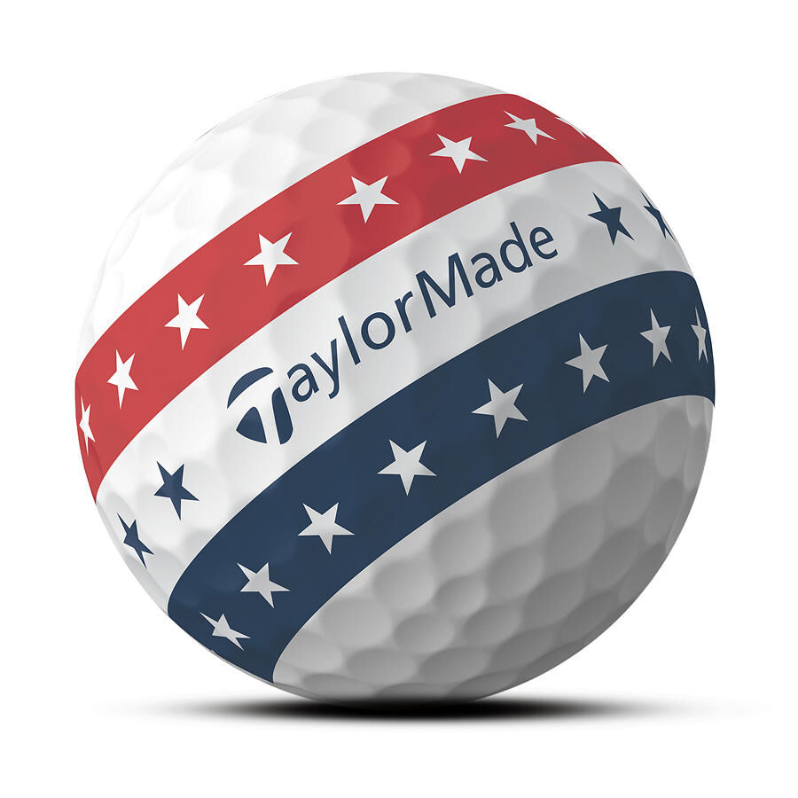 TaylorMade Tour Response Stripe USA Golf Balls - Dozen