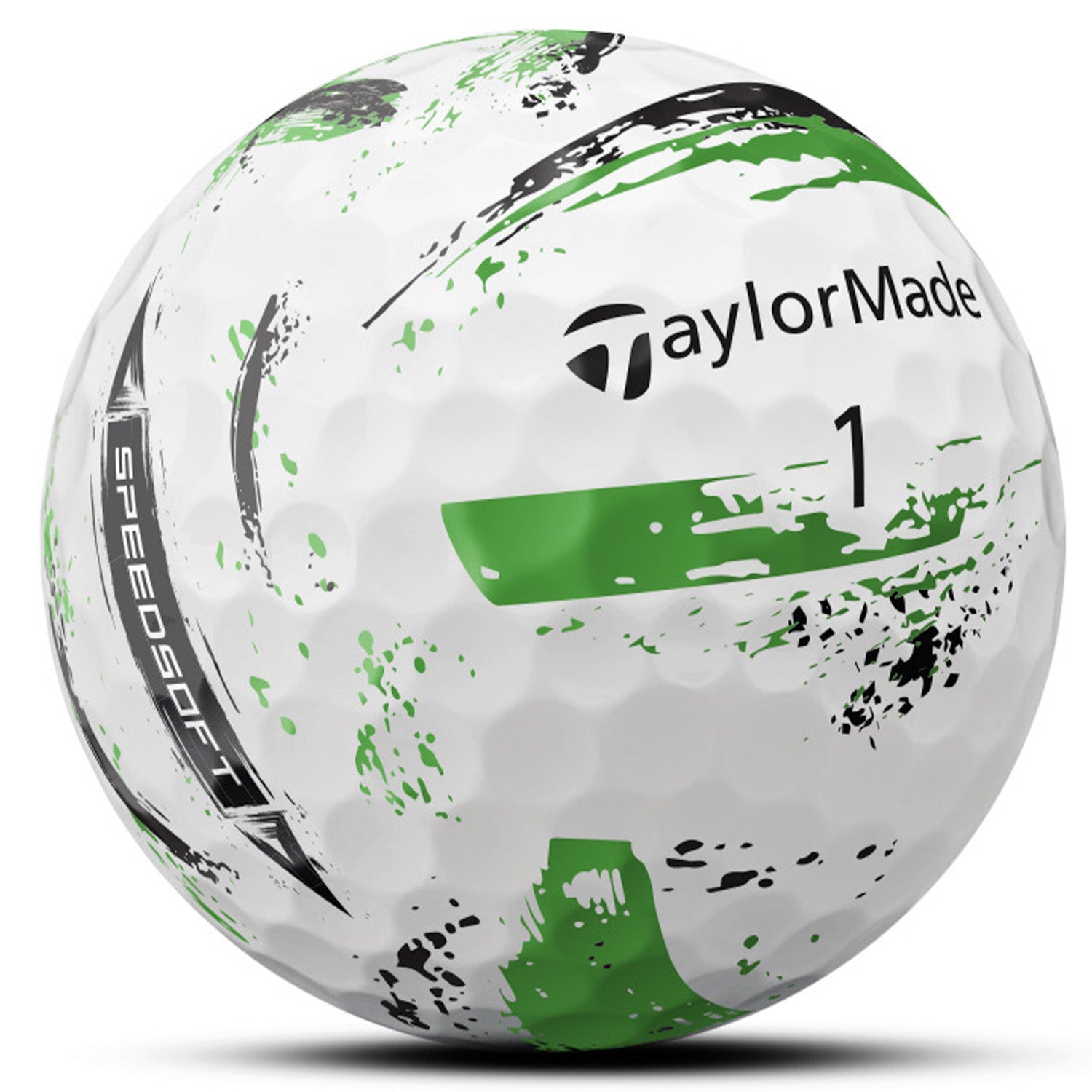 TaylorMade Speedsoft Ink Green Golf Balls - Dozen